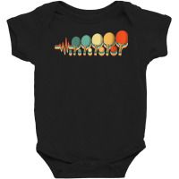 Womens Ping Pong Heartbeat Tshirt, Ping Pong For Kids, Ping Pong V Nec Baby Bodysuit | Artistshot