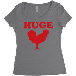 huge cock Women's Triblend Scoop T-shirt | Artistshot