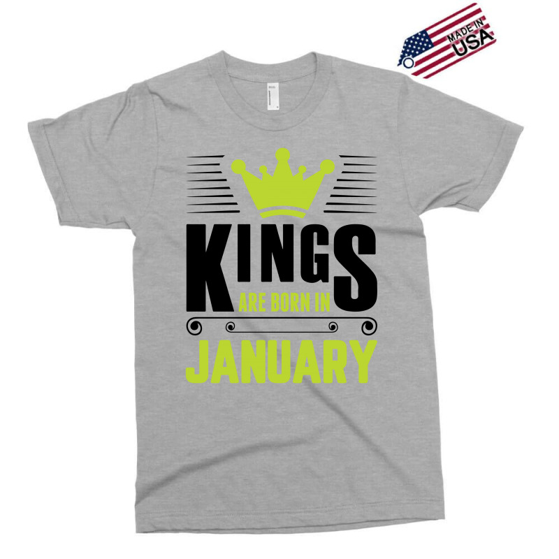 Kings Are Born In January Exclusive T-shirt | Artistshot
