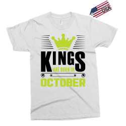 Kings Are Born In October Exclusive T-shirt | Artistshot