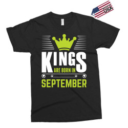 Kings Are Born In September Exclusive T-shirt | Artistshot