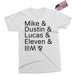 Mike & Dustin & Lucas & Will & Exclusive T-shirt | Artistshot