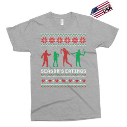 Season's Eatings Ugly Zombie Christmas Sweater Exclusive T-shirt | Artistshot