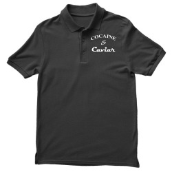 cocaine & caviar t shirt top tee tshirt hipster wasted swag dope and h Men's Polo Shirt | Artistshot