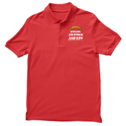 The Best Husbands Are Born In January Men's Polo Shirt | Artistshot