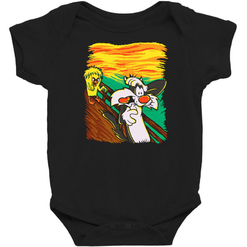 Sylvester's Scream Baby Bodysuit by Givissing | Artistshot