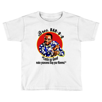 Bros Bbq Toddler T-shirt Designed By Bull Tees