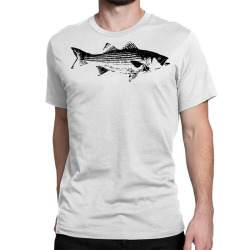 Striper Fishing Striped Bass Lucky Fishing T-Shirt