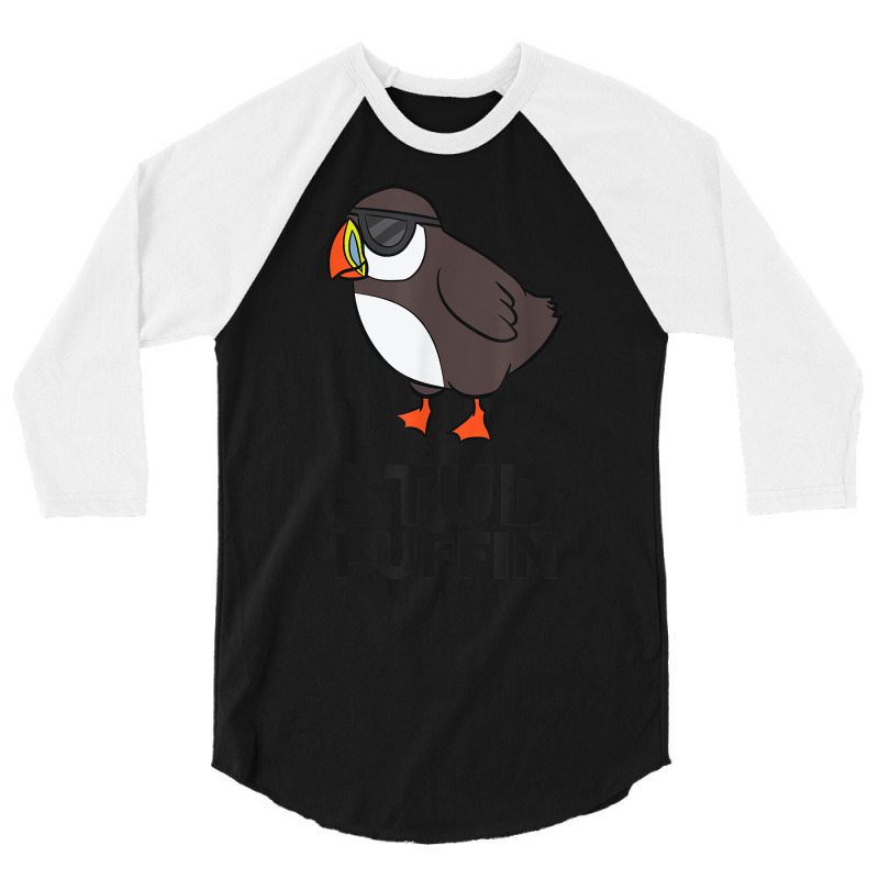 Stud Puffin Seabird Stuf Muffin Iceland Puffin Bird T Shirt 3/4 Sleeve Shirt by tandonwelters | Artistshot