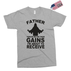 father forgive me for these gains i'm about to receive tank Exclusive T-shirt | Artistshot