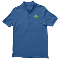 french t shirt for men women and kids vintage francais fleur des lis h Men's Polo Shirt | Artistshot