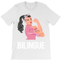 Maestra Bilingue Bilingual Spanish Teacher Long Sleeve T Shirt T-shirt | Artistshot