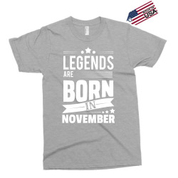 Legends Are Born In November Exclusive T-shirt | Artistshot