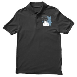 bunny and kitty Men's Polo Shirt | Artistshot