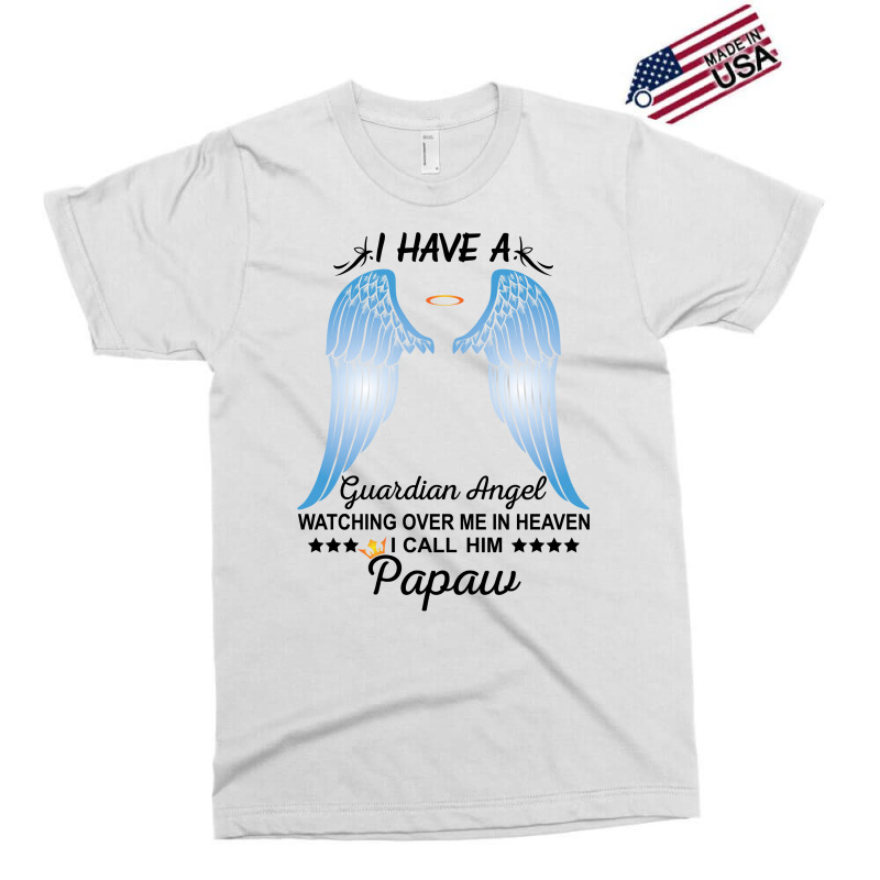 My Papaw Is My Guardian Angel Exclusive T-shirt | Artistshot