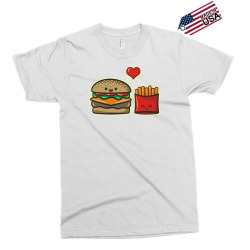 burger and fries Exclusive T-shirt | Artistshot