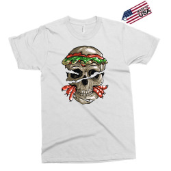 burger skull Exclusive T-shirt | Artistshot