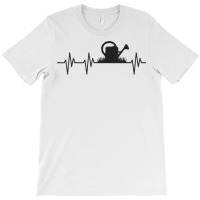 Watering Can Heartbeat Gardening Gardener T Shirt Gift Light T-shirt | Artistshot