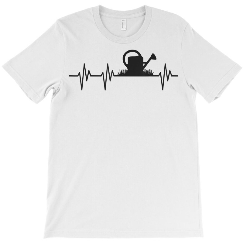 Watering Can Heartbeat Gardening Gardener T Shirt Gift Light T-shirt | Artistshot