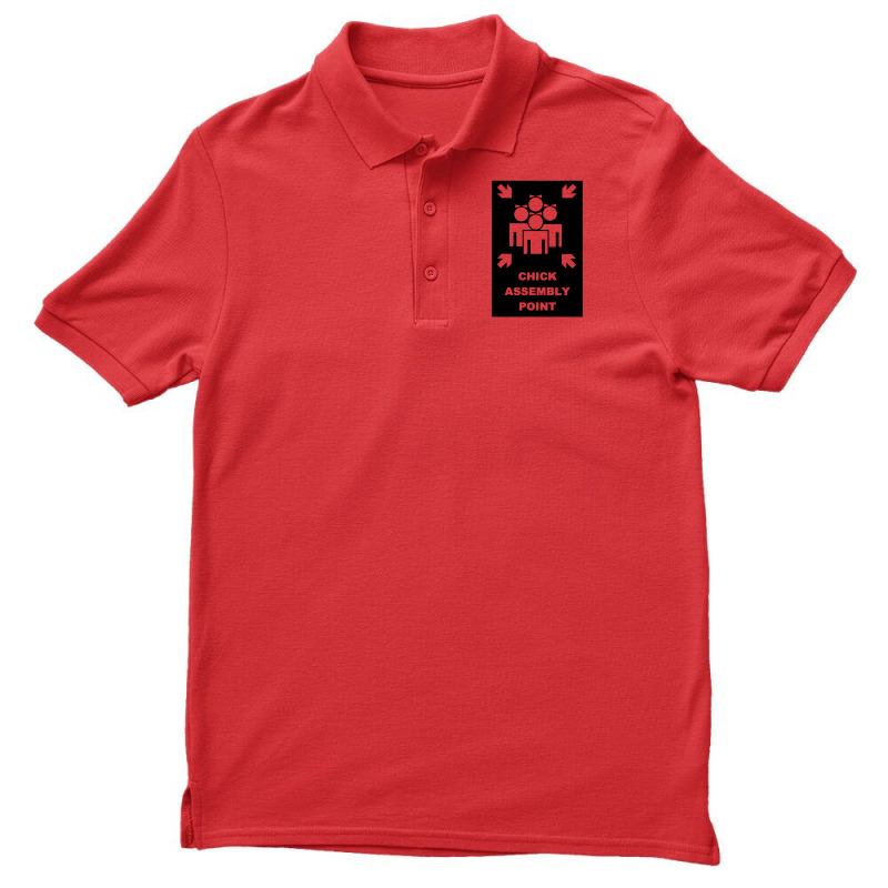 Chick Assembly Point Men's Polo Shirt | Artistshot