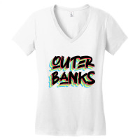 Outer Banks Women's V-neck T-shirt | Artistshot