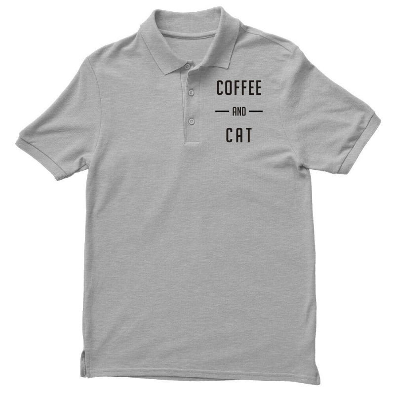 Coffee And Cat Men's Polo Shirt | Artistshot