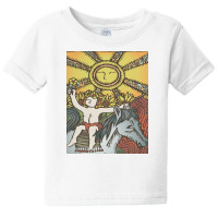 The Sun Tarot Baby Tee | Artistshot