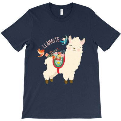 Llamaste - When A Llama Offers You A Respectful Greeting T-shirt Designed By Tmax