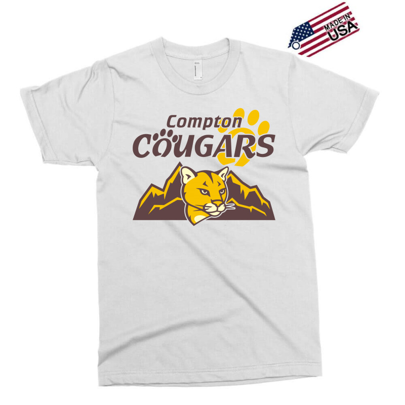 Cougar Mascot And Mountain Exclusive T-shirt | Artistshot