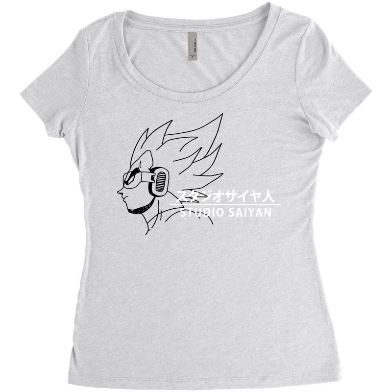 Studio Saiyan Women's Triblend Scoop T-shirt by Karlangas | Artistshot