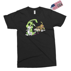 cute dead things puppy vs bunny Exclusive T-shirt | Artistshot