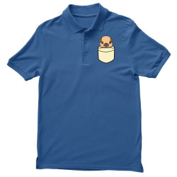 cute pocket pug Men's Polo Shirt | Artistshot
