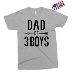 dad of 3 boys Exclusive T-shirt | Artistshot