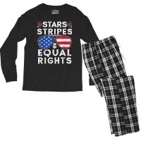 Aviator Us Flag Sunglasses Stars Stripes Reproductive Rights T Shirt Men's Long Sleeve Pajama Set | Artistshot