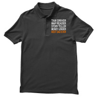 Taxi Driver Best Dad Ever Fathers Day Birthday Christmas Present Gift Men's Polo Shirt | Artistshot