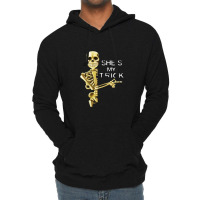 Halloween Shes My Trick Lightweight Hoodie | Artistshot