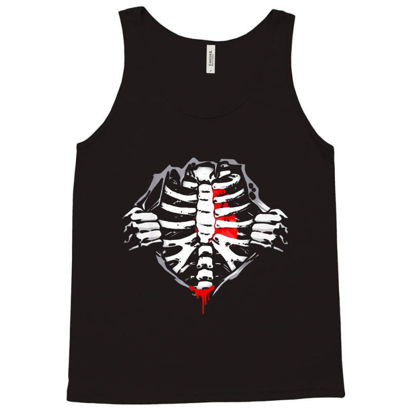 Halloween Skeleton Zombie Tank Top | Artistshot