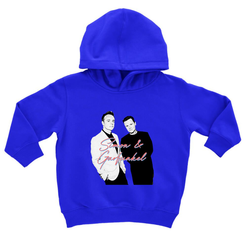 Simon & Garfunkel Ant & Dec 80s Style Parody Design Toddler Hoodie | Artistshot