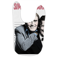 Simon & Garfunkel,retro Aesthetic Meme British Humour Parody Design Baby Bibs | Artistshot