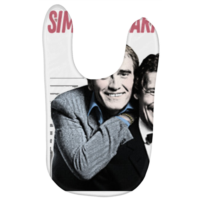 Simon & Garfunkel,retro Aesthetic Meme British Humour Parody Design Baby Bibs | Artistshot