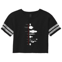 Spaceship Timeline Science Fiction Rocket Scorecard Crop Tee | Artistshot