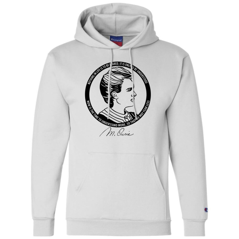 Marie Curie Champion Hoodie | Artistshot