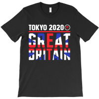 Tokyo 2020 Great Britain T-shirt | Artistshot