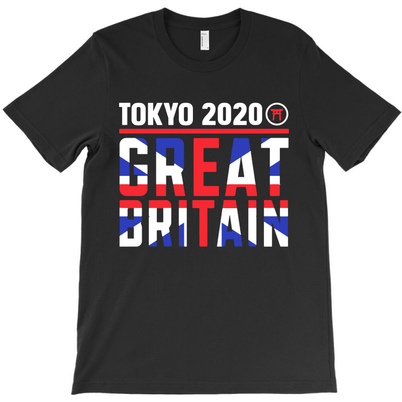 Tokyo 2020 Great Britain T-shirt | Artistshot