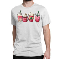 Valentine Coffee Heart Iced Coffee Lover Valentine Day Women T Shirt Classic T-shirt | Artistshot