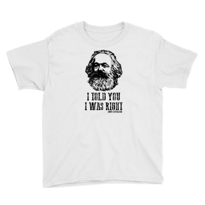 Karl Marx Capitalism Communism Youth Tee Designed By Donart