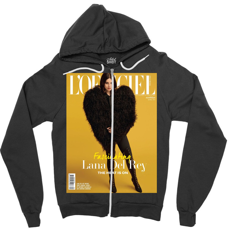 Lana Fascinating Zipper Hoodie by Gladys B | Artistshot