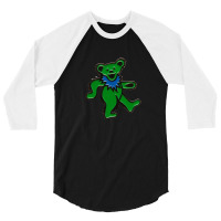 Grateful Dancing Bears 3/4 Sleeve Shirt | Artistshot