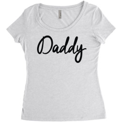 daddy Women's Triblend Scoop T-shirt | Artistshot