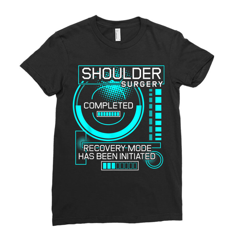 Shoulder Replacement Glenohumeral Arthroplasty Joint Surgery T Shirt Ladies Fitted T-Shirt by emly9i8u7y6y5t | Artistshot